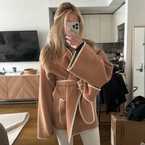 Elsa Hosk jacket